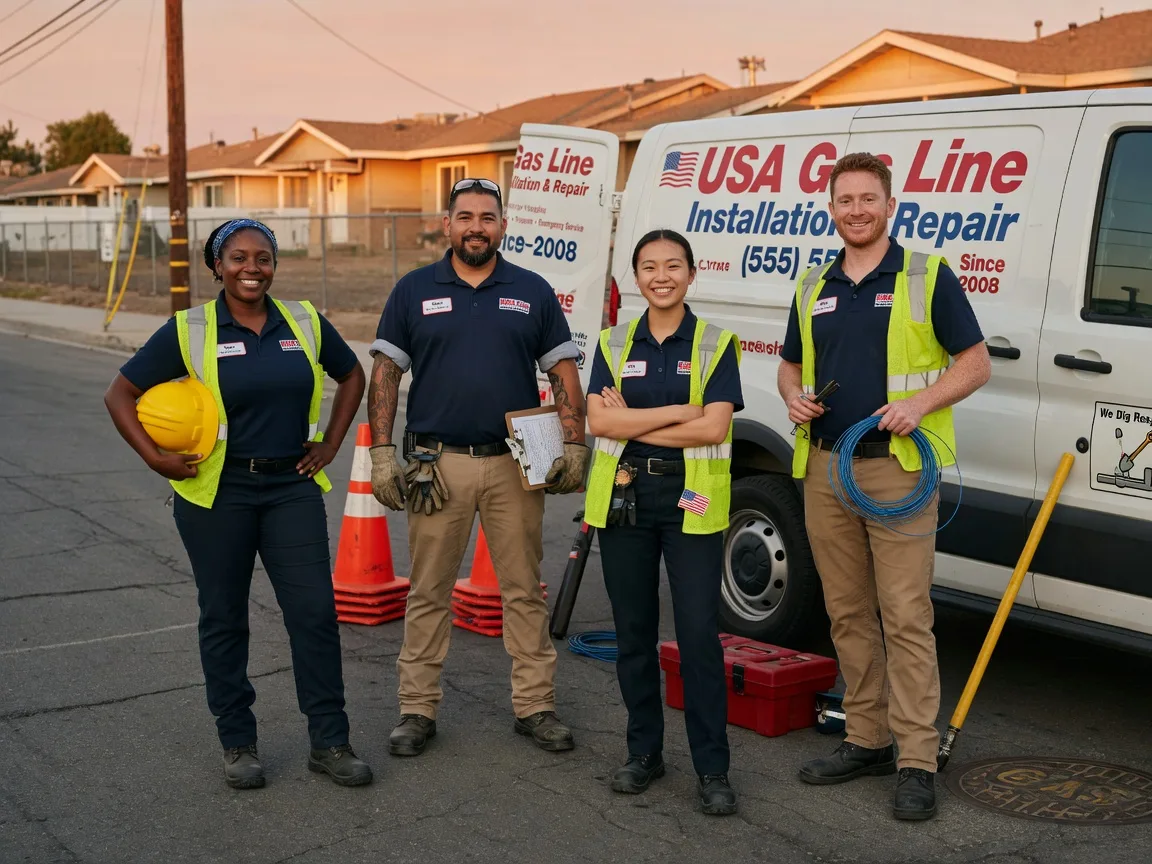 Gas Line Installation company in Maine